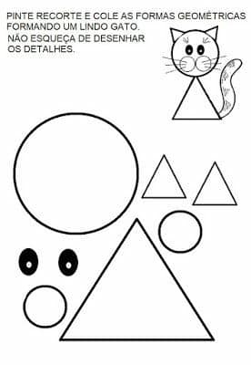 gato figura geométrica