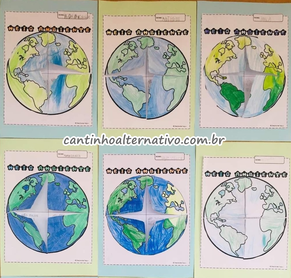 Meio Ambiente - Atividade Interativa - Cantinho Alternativo