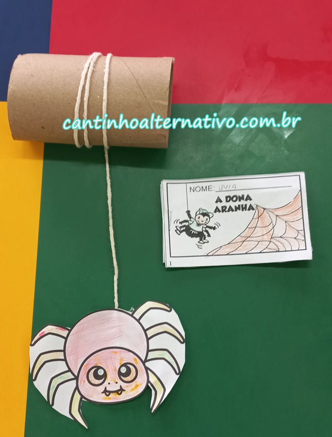 Atividades Lúdicas Com a Música A Dona Aranha - Cantinho Alternativo