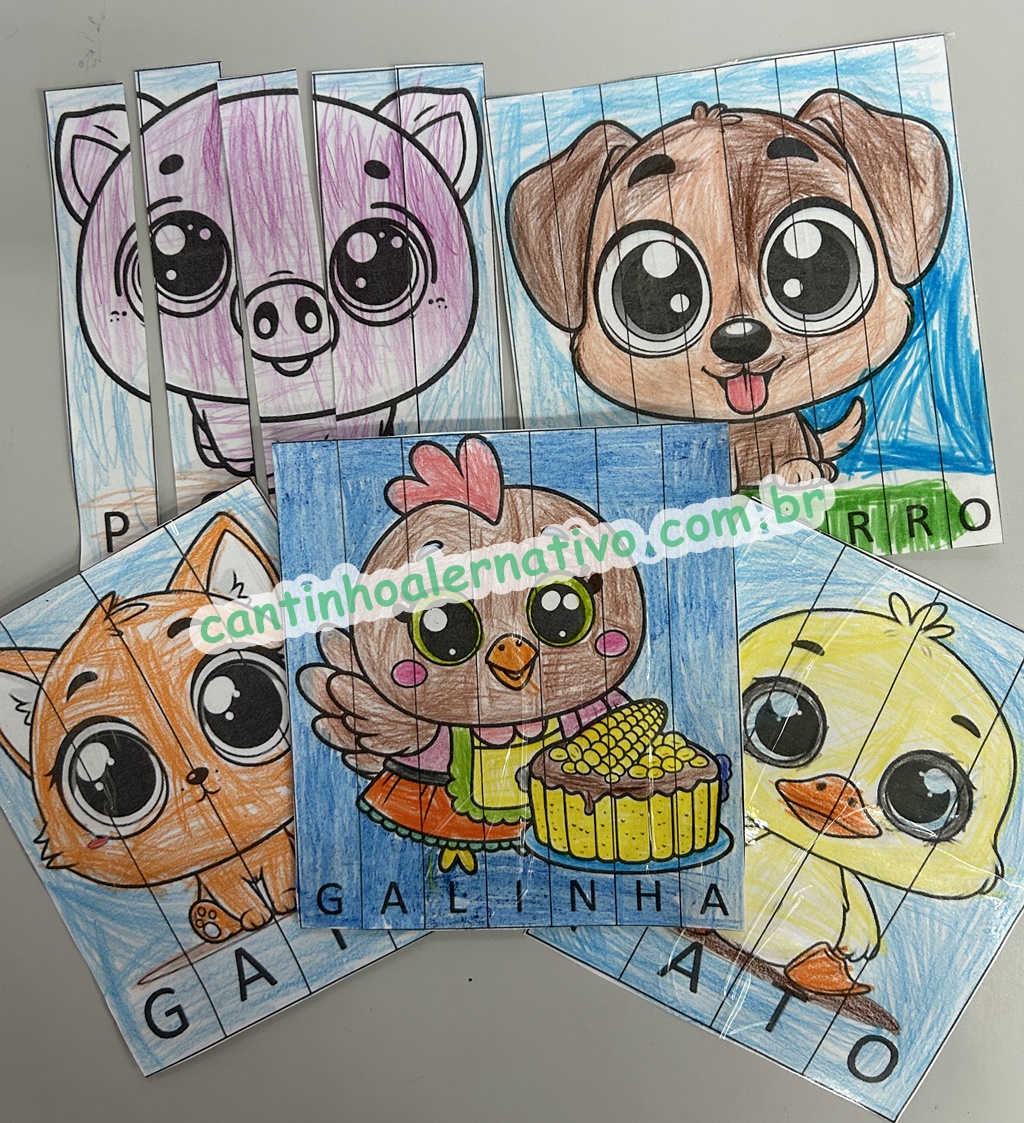 Mini Projeto da Galinha Ruiva Com Palitoches e Atividades para Imprimir ...