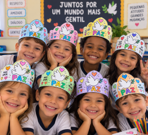 coroa-da-paz-para-imprimir-crianças