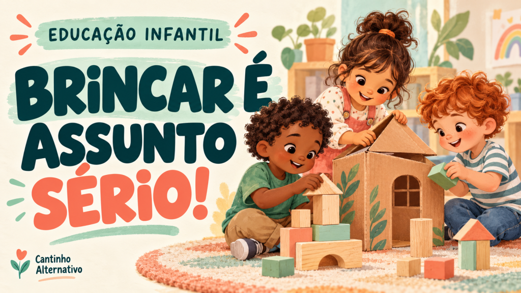Brincar é assunto sério